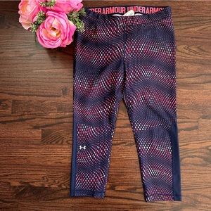 Under Armour cropped leggings, size L